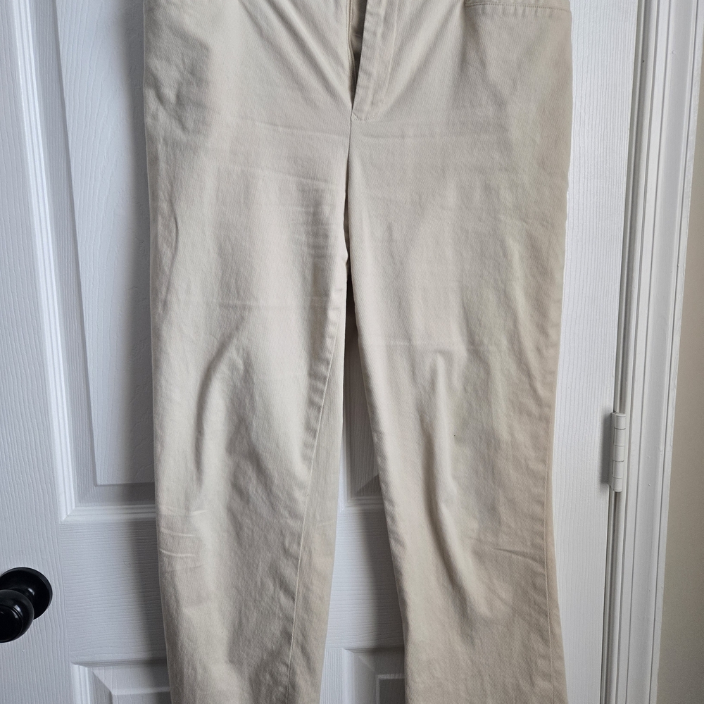 Ralph Lauren Cream Cotton Pants